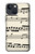 S3082 Music Sheet Funda Carcasa Case para iPhone 13