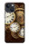 S3172 Gold Clock Live Funda Carcasa Case para iPhone 13