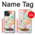 S3705 Pastel Floral Flower Funda Carcasa Case para iPhone 13