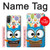 S2521 Cute Nerd Owl Cartoon Funda Carcasa Case para Motorola Moto E20,E30,E40