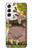 S3138 Cute Baby Sloth Paint Funda Carcasa Case para Samsung Galaxy S22