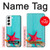 S3428 Aqua Wood Starfish Shell Funda Carcasa Case para Samsung Galaxy S22