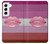 S3473 LGBT Lesbian Flag Funda Carcasa Case para Samsung Galaxy S22