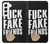 S3598 Middle Finger Fuck Fake Friend Funda Carcasa Case para Samsung Galaxy S22