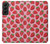 S3719 Strawberry Pattern Funda Carcasa Case para Samsung Galaxy S22 Plus
