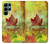 S2523 Canada Autumn Maple Leaf Funda Carcasa Case para Samsung Galaxy S22 Ultra