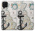 S1962 Nautical Chart Funda Carcasa Case para Samsung Galaxy M22