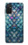 S3809 Mermaid Fish Scale Funda Carcasa Case para Samsung Galaxy M52 5G