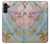 S3717 Rose Gold Blue Pastel Marble Graphic Printed Funda Carcasa Case para Samsung Galaxy A13 5G