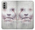 S0884 Horror Face Funda Carcasa Case para Motorola Moto G51 5G