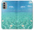 S3720 Summer Ocean Beach Funda Carcasa Case para Motorola Moto G51 5G