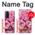 S2943 Pink Rose Funda Carcasa Case para Motorola Edge X30