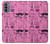 S2885 Paris Pink Funda Carcasa Case para Motorola Moto G31