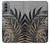 S3692 Gray Black Palm Leaves Funda Carcasa Case para Motorola Moto G31