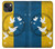 S3857 Peace Dove Ukraine Flag Funda Carcasa Case para iPhone 13