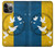 S3857 Peace Dove Ukraine Flag Funda Carcasa Case para iPhone 13 Pro