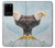 S3843 Bald Eagle On Ice Funda Carcasa Case para Samsung Galaxy S20 Plus, Galaxy S20+