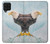 S3843 Bald Eagle On Ice Funda Carcasa Case para Samsung Galaxy A22 4G