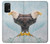 S3843 Bald Eagle On Ice Funda Carcasa Case para Samsung Galaxy M32 5G