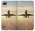 S3837 Airplane Take off Sunrise Funda Carcasa Case para LG Q6