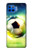 S3844 Glowing Football Soccer Ball Funda Carcasa Case para Motorola Moto G 5G Plus