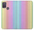 S3849 Colorful Vertical Colors Funda Carcasa Case para Motorola Moto G10 Power