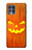 S3828 Pumpkin Halloween Funda Carcasa Case para Motorola Edge S