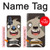 S3855 Sloth Face Cartoon Funda Carcasa Case para Motorola Edge+