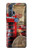 S3856 Vintage London British Funda Carcasa Case para Motorola Edge+