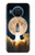 S3859 Bitcoin to the Moon Funda Carcasa Case para Nokia X20