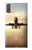 S3837 Airplane Take off Sunrise Funda Carcasa Case para Sony Xperia XZ