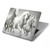 S0933 White Horses Funda Carcasa Case para MacBook Pro 14 M1,M2,M3 (2021,2023) - A2442, A2779, A2992, A2918