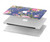 S3265 Vintage Flower Pattern Funda Carcasa Case para MacBook Pro 16 M1,M2 (2021,2023) - A2485, A2780