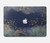 S3364 Gold Star Sky Funda Carcasa Case para MacBook Pro 16 M1,M2 (2021,2023) - A2485, A2780