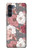 S3716 Rose Floral Pattern Funda Carcasa Case para Motorola Moto G200 5G