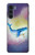 S3802 Dream Whale Pastel Fantasy Funda Carcasa Case para Motorola Moto G200 5G