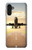 S3837 Airplane Take off Sunrise Funda Carcasa Case para Samsung Galaxy A13 4G