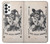 S3818 Vintage Playing Card Funda Carcasa Case para Samsung Galaxy A73 5G