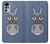 S3271 Donkey Cartoon Funda Carcasa Case para Motorola Moto G22