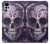 S3582 Purple Sugar Skull Funda Carcasa Case para Motorola Moto G22