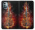 S0864 Fire Violin Funda Carcasa Case para Nokia G11, G21