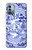 S2768 Willow Pattern Graphic Funda Carcasa Case para Nokia G11, G21