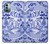 S2768 Willow Pattern Graphic Funda Carcasa Case para Nokia G11, G21