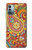 S3402 Floral Paisley Pattern Seamless Funda Carcasa Case para Nokia G11, G21