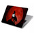 S2955 Wolf Howling Red Moon Funda Carcasa Case para MacBook Air 13″ (2022,2024) - A2681, A3113