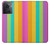 S3678 Colorful Rainbow Vertical Funda Carcasa Case para OnePlus Ace