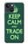 S3862 Keep Calm and Trade On Funda Carcasa Case para iPhone 13