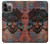 S3895 Pirate Skull Metal Funda Carcasa Case para iPhone 13 Pro Max