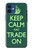 S3862 Keep Calm and Trade On Funda Carcasa Case para iPhone 12 mini