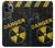 S3891 Nuclear Hazard Danger Funda Carcasa Case para iPhone 11 Pro Max